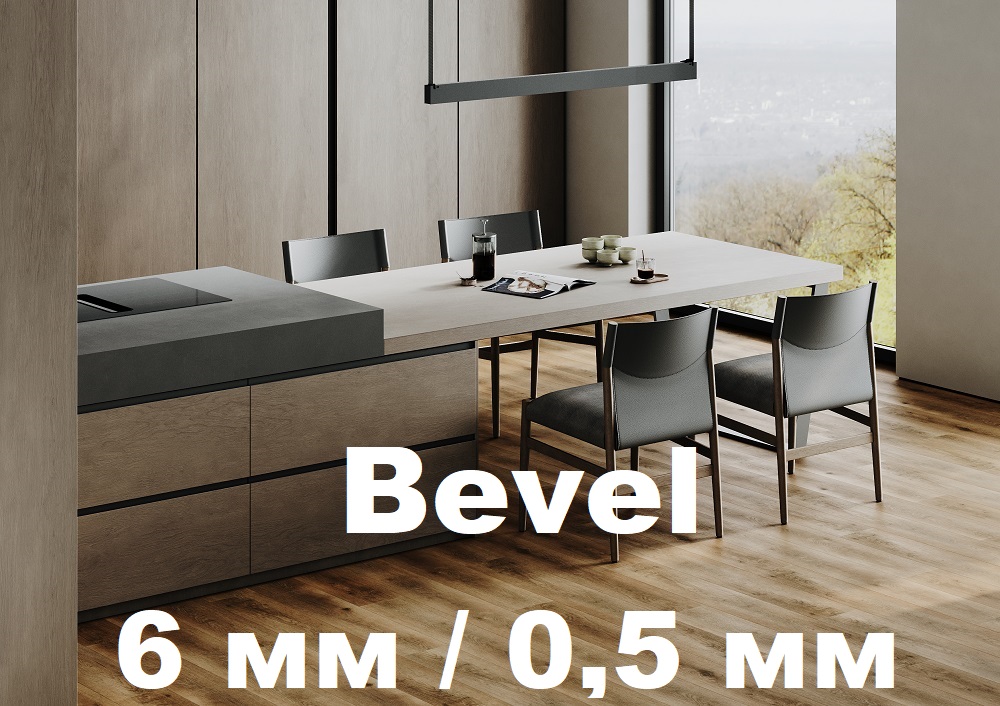 Кварцевый ламинат SPC Fargo Bevel
