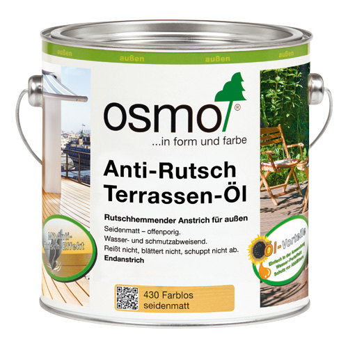 Масло для террас с антискользящим эффектом Osmo Anti-Rutsch Terrassen-Öle 