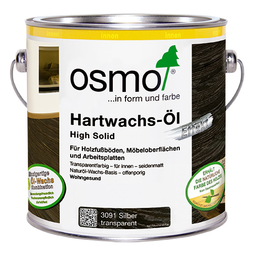 Масло с твердым воском «эффект серебро/золото» Osmo Hartwachs‑Öl Effekt Silver / Gold